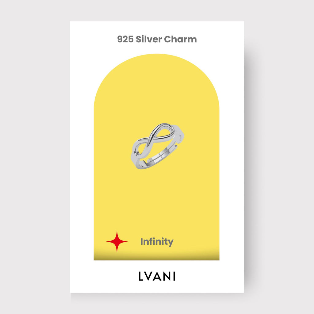 Infinity 925 Silver Charm
