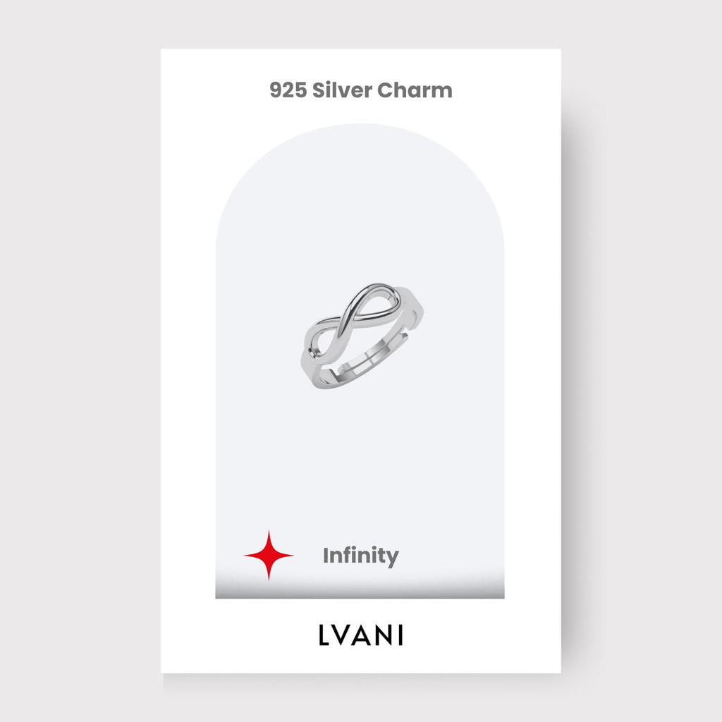 Infinity 925 Silver Charm