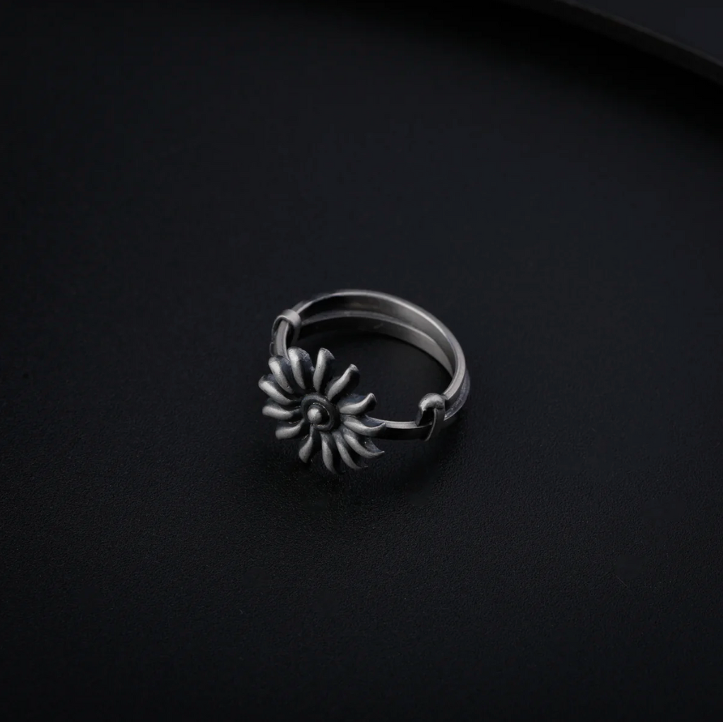 Sun Ring 925 Silver