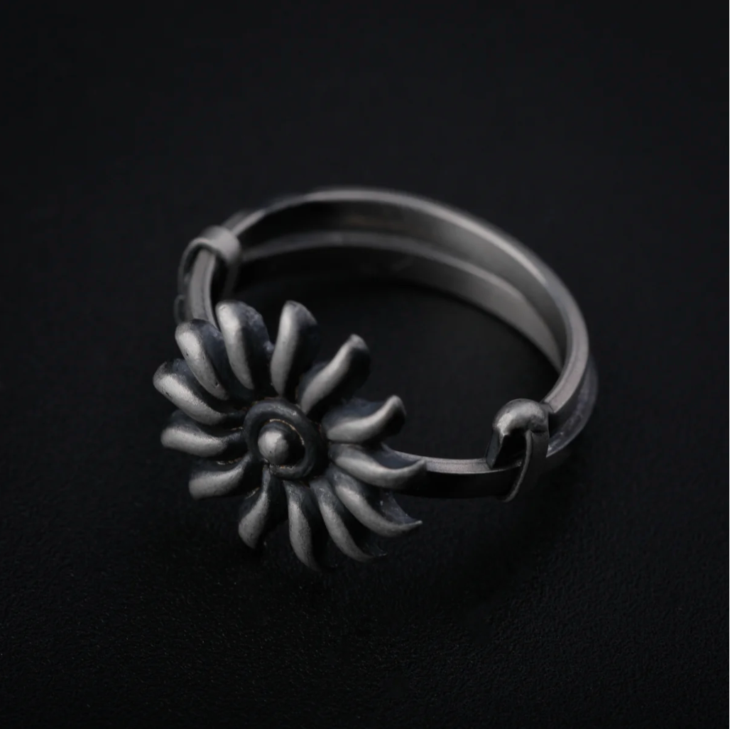 Sun Ring 925 Silver